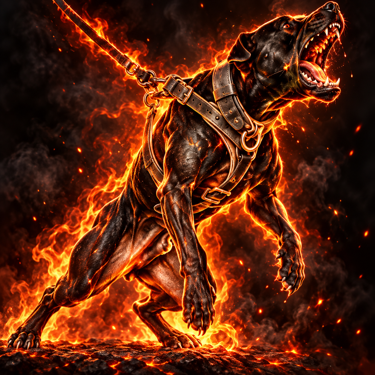 SFKGDRD right fire dog artwork